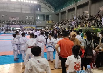 Turnamen Karate dan Festival Karate Memperebutkan Piala Ketua KONI Kota Palembang