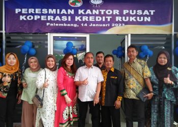 Kantor Pusat Koperasi Kredit Rukun Sah di Resmikan