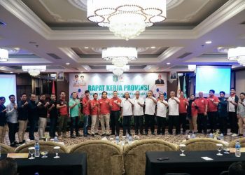 Pengurus Provinsi IBCA MMA KONI Kalbar Hadiri Rakerprov KONI Kalbar