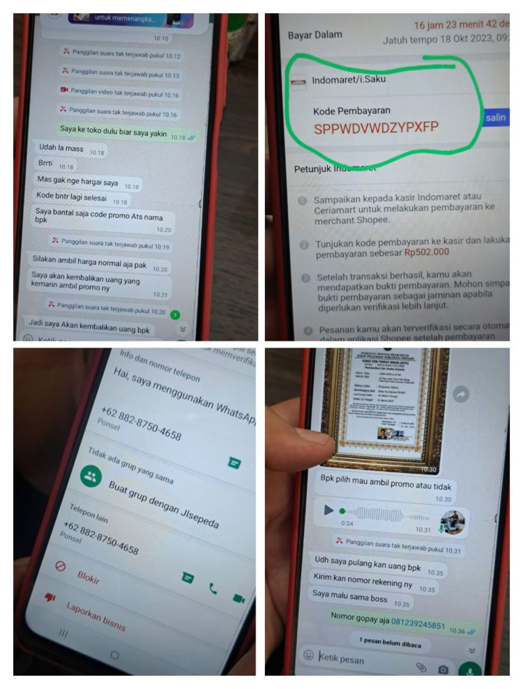 Owner Showroom Sepeda Goda Palembang Tegas,Akan Laporkan Pelaku Ke Polda Sumsel