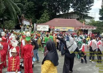 Semangat Para Atlit Porkot Palembang XI 2024