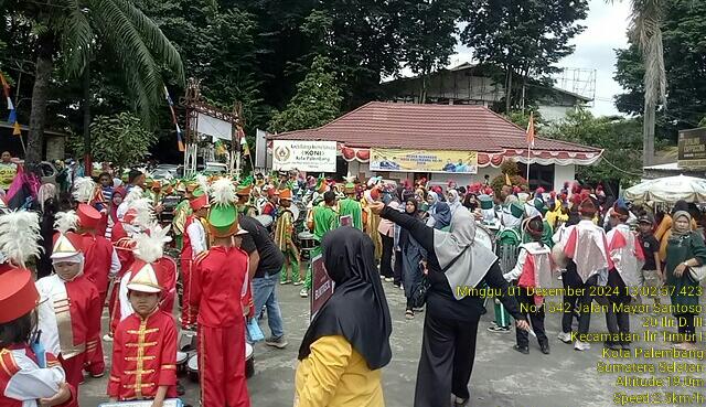 Semangat Para Atlit Porkot Palembang XI 2024