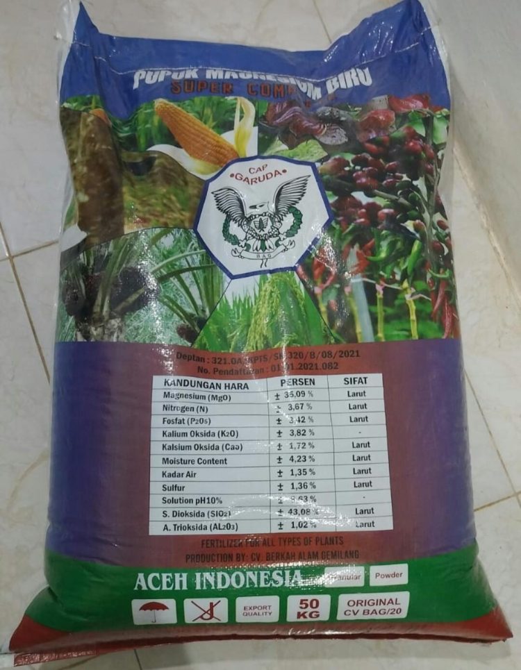 Beredarnya Dugaan Pupuk Ilegal Cap GARUDA di Pasar Sungai Lilin, Musi Banyuasin,