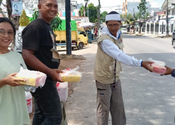 Jum’at Barokah Utusan Rakyat di Pasar Sekip Palembang