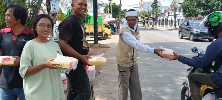 Jum’at Barokah Utusan Rakyat di Pasar Sekip Palembang